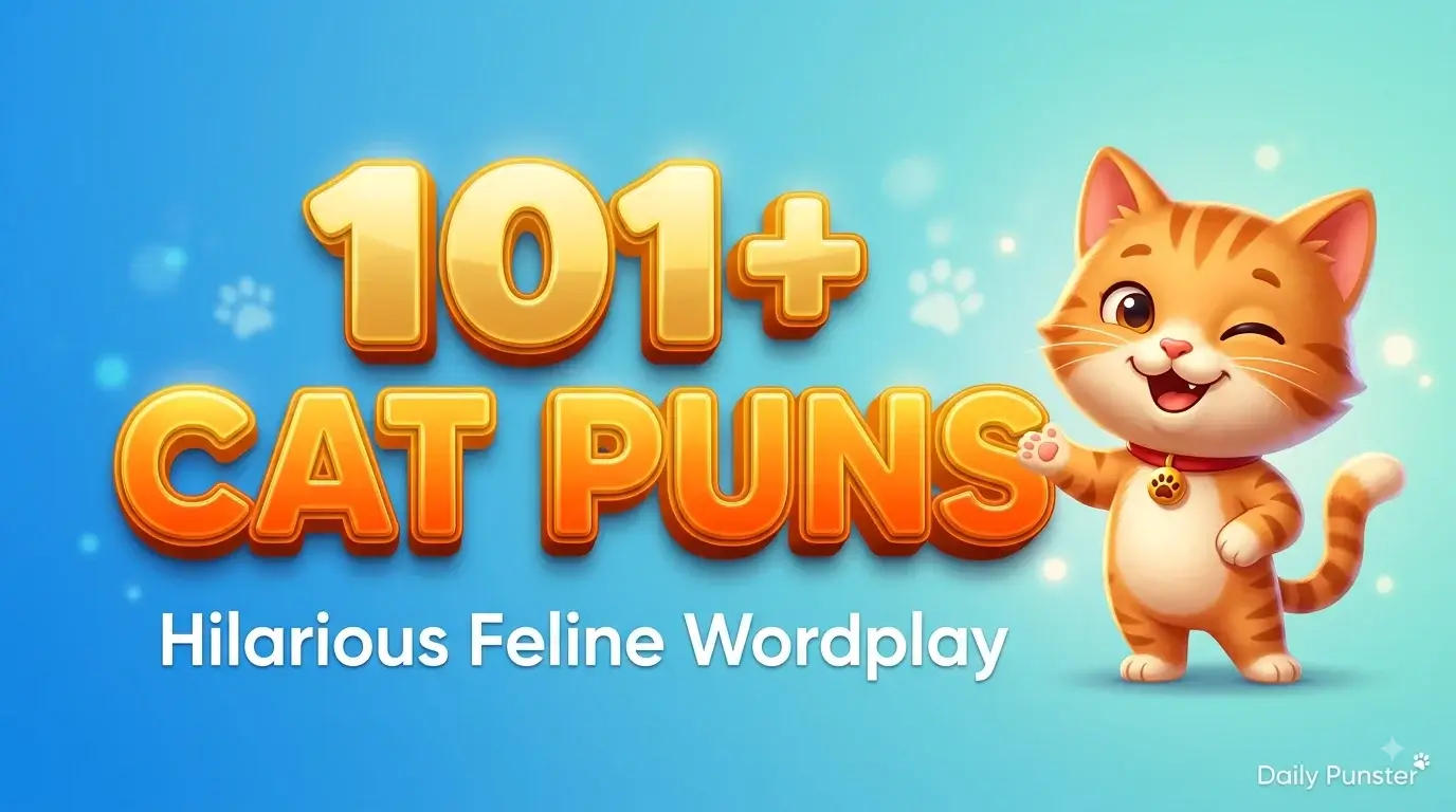 101+ Purr-fectly Hilarious Cat Puns